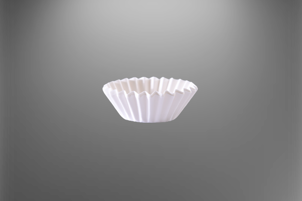 White Fluted Baking Cup 2.3/4in	